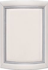 Мебельный фасад «Ирида» радиусный с филенкой из массива бука/ясеня