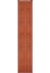 Планка с калевкой и продольной фрезеровкой «Классика арка» из массива бука/ясеня