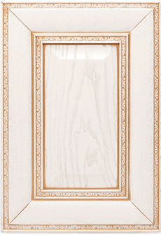 Мебельный фасад «Олимпия» с филенкой из массива бука/ясеня