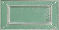 Мебельный фасад «София» для ящика из МДФ в ПВХ плёнке с патиной серебро